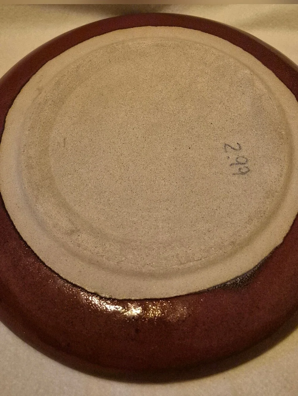 Vintage Retired Pier 1 Charger Platter From The Crackle Line set of two